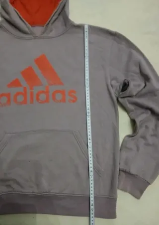 Felpa con cappuccio Adidas XL