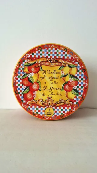 Scatola Latta Dolce & Gabbana Fiasconaro - Gialla