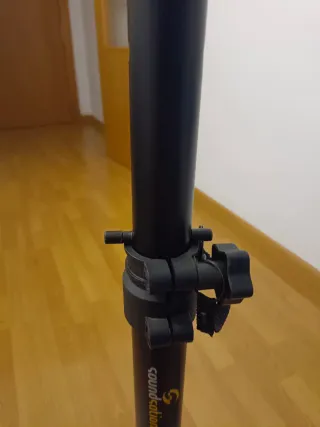 Soportes para altavoces negros 2 unidades