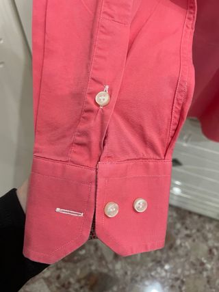 Camicia Aldo Bugatti uomo bottoncino tricolore