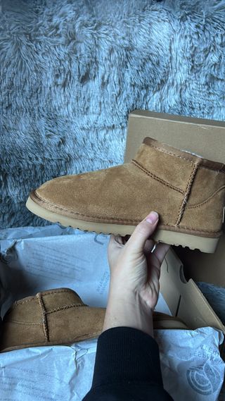 Botines UGG Marrones Bajos