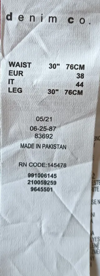 The Stronghold Jeans W30/L30 Relaxed Tapered