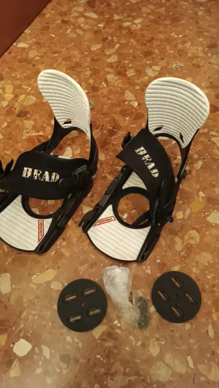 Fijaciones Snowboard Head a falta de toe strap