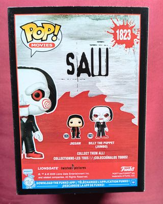 Funko Pop! Billy The Puppet dal film Saw #1823 New