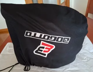 Casco Enduro Rojo y Negro Talla S