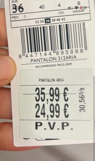 Pantalones rectos Mango grises mujer, da para 38