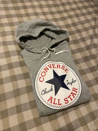 Sudadera Converse Gris Talla M