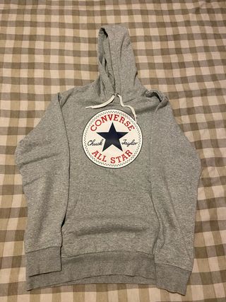 Sudadera Converse Gris Talla M