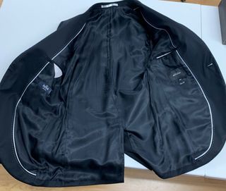 Traje negro talla S