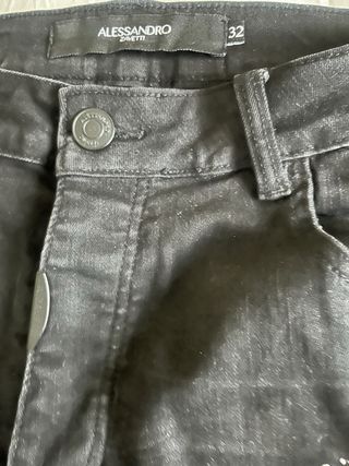 Alessandro Zavetti Jeans Negros Talla M
