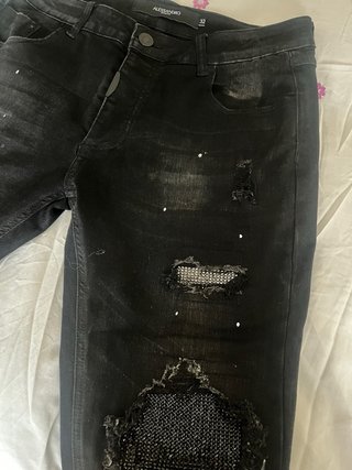 Alessandro Zavetti Jeans Negros Talla M