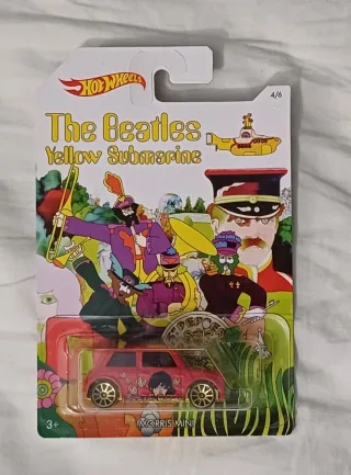 Hot Wheels The Beatles Yellow Submarine Set Comple