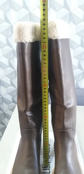 Stivali alti marroni Tg. 40