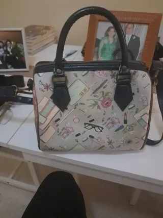 Bolso monedero estampado niña