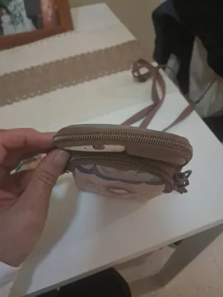 Bolso monedero estampado niña