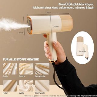 Vaporizador de Ropa Portátil