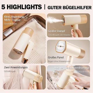 Vaporizador de Ropa Portátil