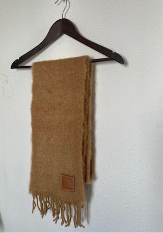 Bufanda Loewe Mohair Marrón