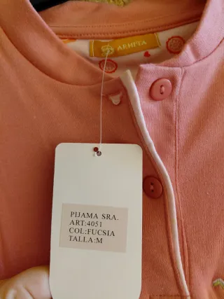 Pijama Invierno Rosa Talla XL