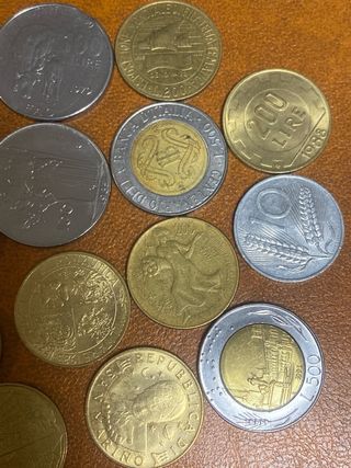 Lote 17 monedas Italia