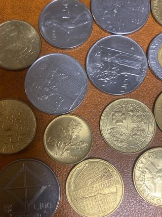 Lote 17 monedas Italia
