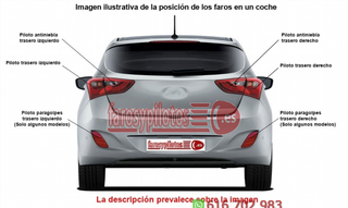 Piloto Trasero Derecho VOLKSWAGEN TRANSPORTER T5