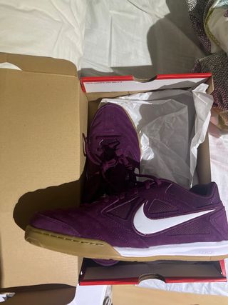 Nike Gato Zapatillas Moradas/Marrones