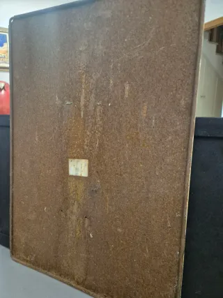 Cartel hierro casa descanso Mas Del Silenci