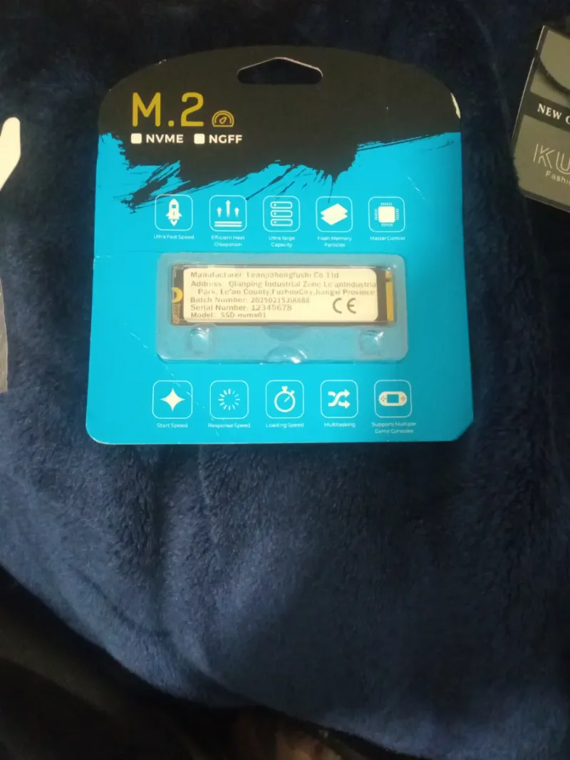 SSD M.2 NVMe 128GB - ¡NUEVO Y PRECINTADO!