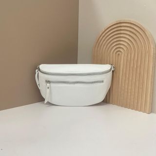 Bolso bandolera blanco minimalista 1807