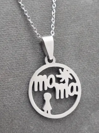 Colgante Mama Acero Quirúrgico