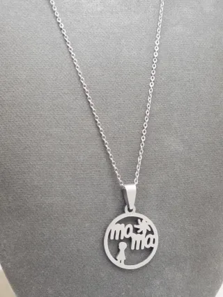 Colgante Mama Acero Quirúrgico