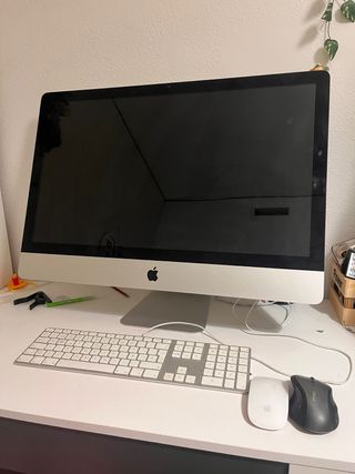 Apple iMac Plata/Blanco