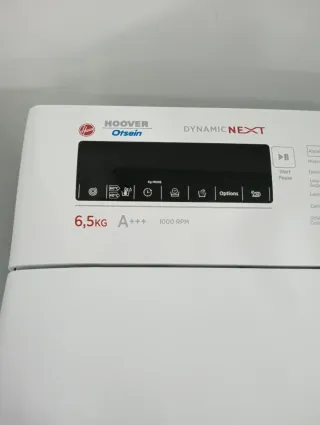 Lavadora Hoover Carga Superior 6,5kg