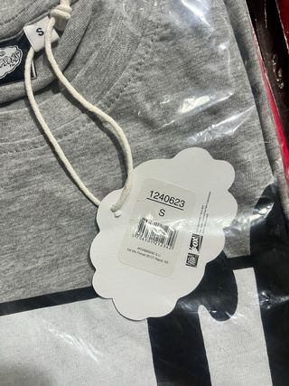 Maglia The Simpsons Duff Grigia Taglia S