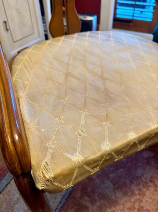 Juego de 4 sillas de madera antiguas GIRONA CIUDAD