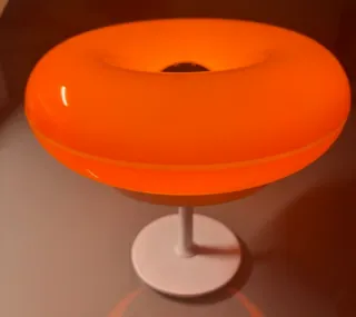 Lámpara Donuts Naranja Vintage