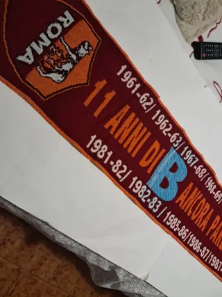 Sciarpa AS Roma 11 anni in Serie B
