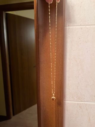 Collar Corazón Dorado