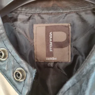 Giubbotto di pelle conbipel uomo 48