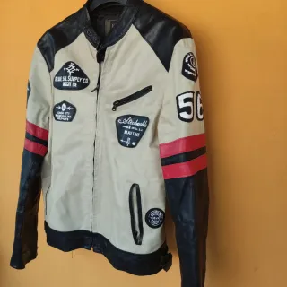 Giubbotto di pelle conbipel uomo 48