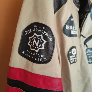 Giubbotto di pelle conbipel uomo 48