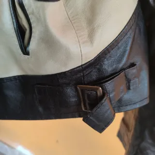 Giubbotto di pelle conbipel uomo 48