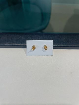 Pendientes Oro 18K Zafiro