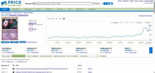 Carta Pokémon Mew 97/100 pokemon Triumphant