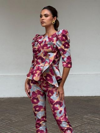 Conjunto Estampado para Eventos