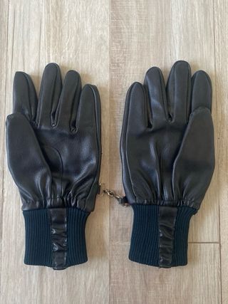 Guanti uomo pelle blu, bianchi, rossi