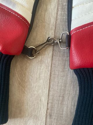 Guanti uomo pelle blu, bianchi, rossi