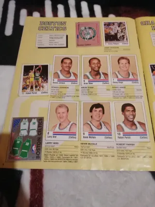 Álbum Panini Basket NBA 89 Original