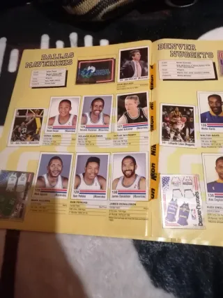 Álbum Panini Basket NBA 89 Original